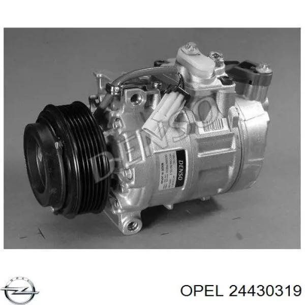 Compre 24430319 Opel Compressor de aparelho de ar condicionado