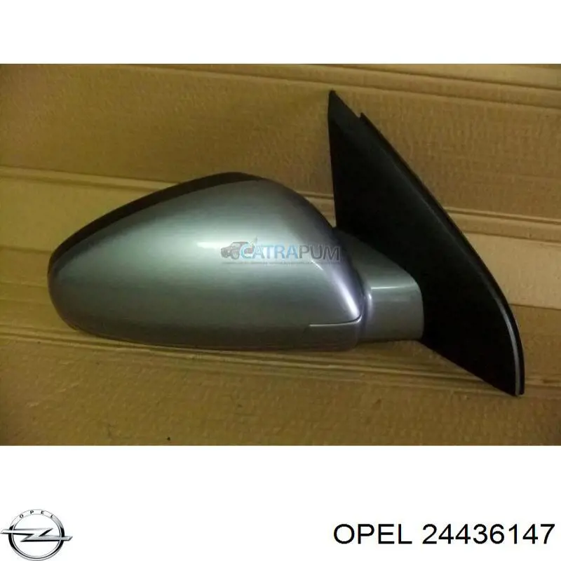 Espelho de retrovisão direito Opel 24436147 preço, a partir de 43,52 USD