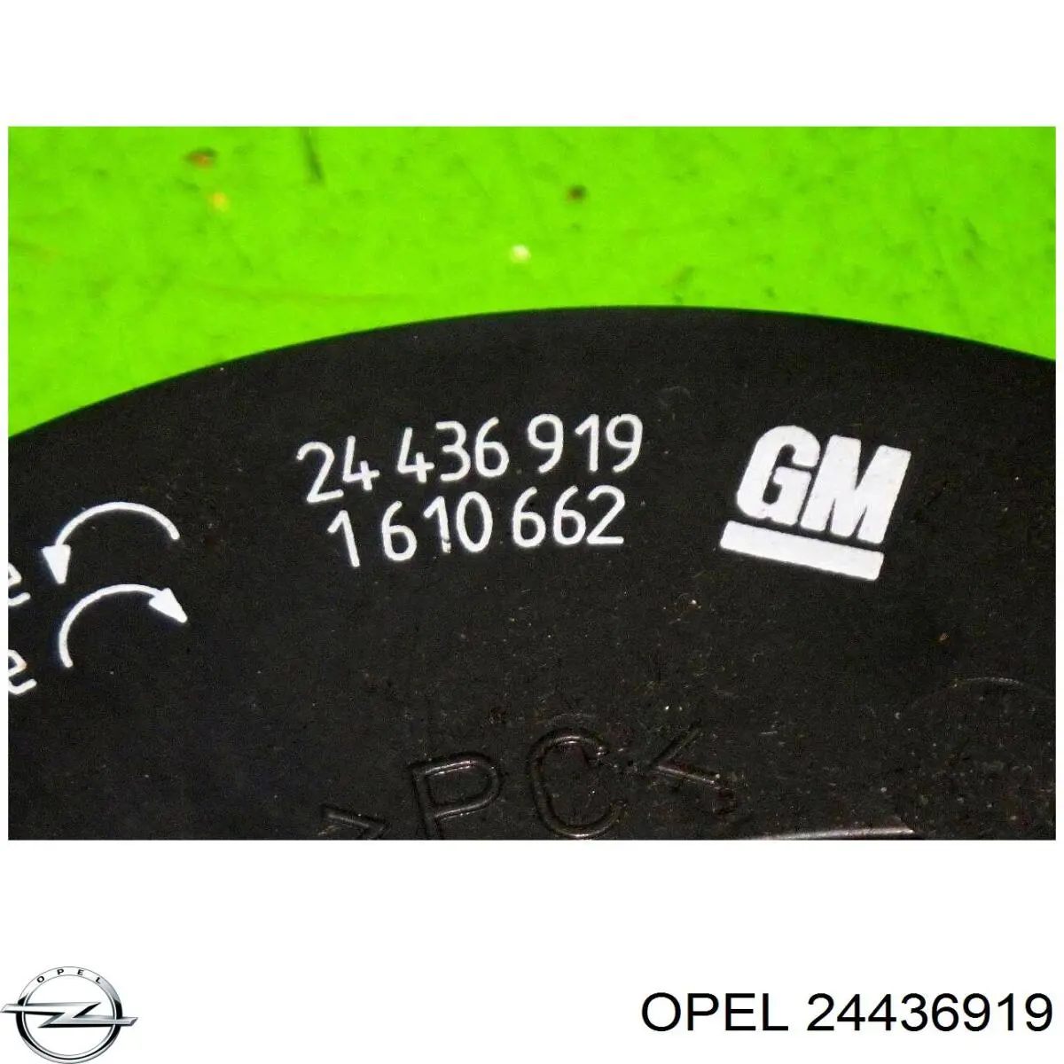 Compre 24436919 General Motors Anel AIRBAG de contato, cabo plano do volante