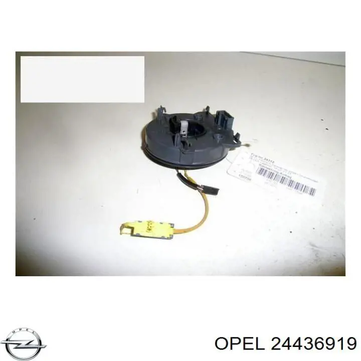 Anel AIRBAG de contato, cabo plano do volante General Motors 24436919