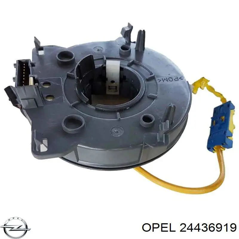 Anel AIRBAG de contato, cabo plano do volante 24436919 General Motors