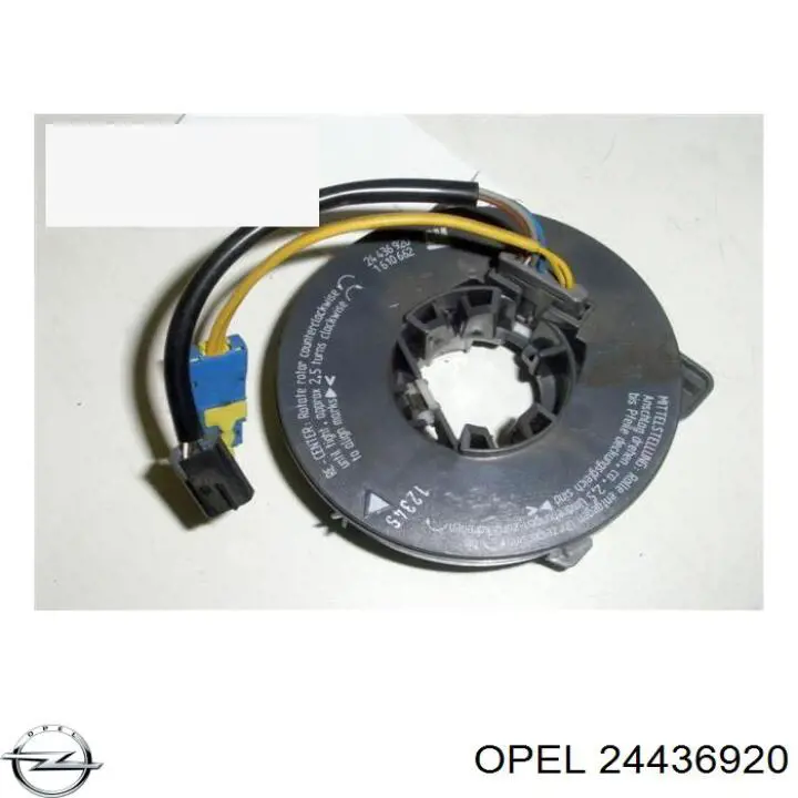 Anel AIRBAG de contato, cabo plano do volante Opel Zafira A F75