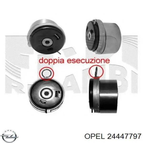 24447797 Opel Pino moente (extremidade do eixo) dianteiro direito