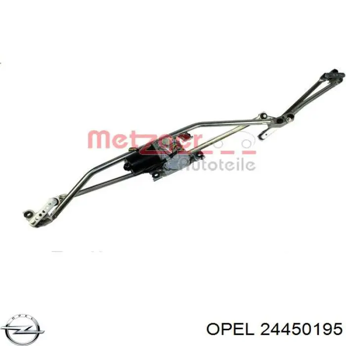 Compre 24450195 Opel Trapézio de limpador pára-brisas