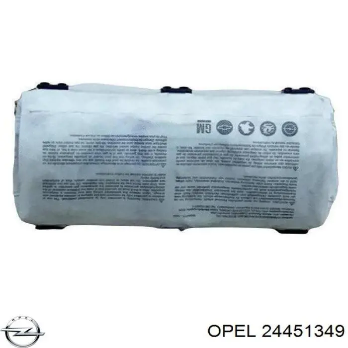 24451349 Opel Cinto de segurança (AIRBAG) de passageiro