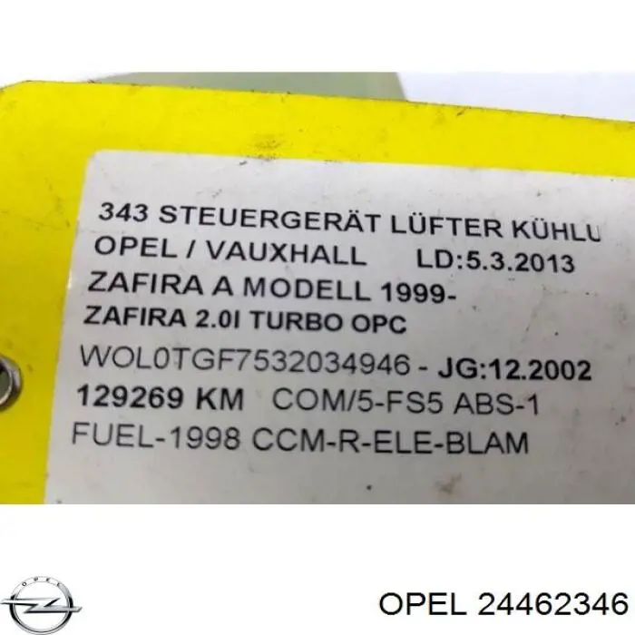 Compre 24462346 Opel 