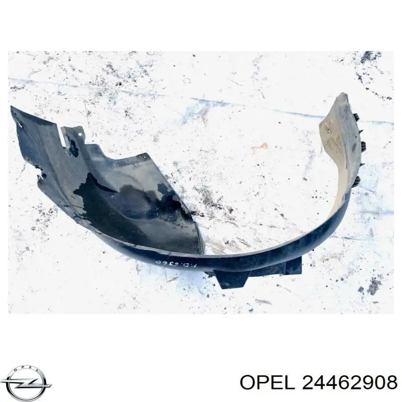 Guarda-barras direito do pára-lama dianteiro Opel 24462908 preço, a partir de 27,08 USD