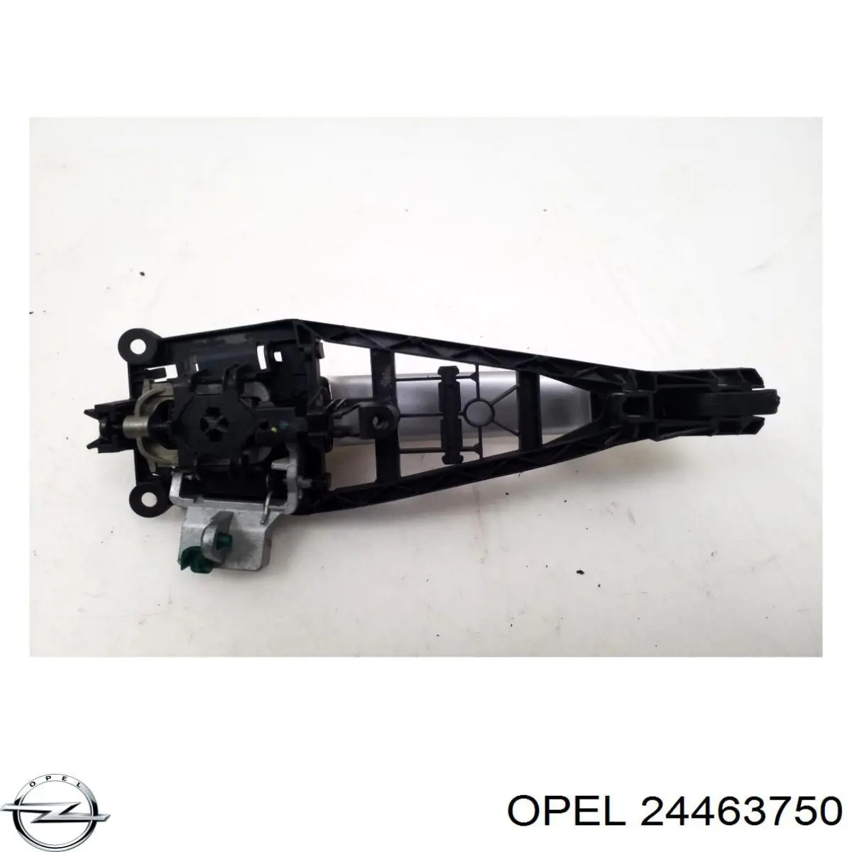 24463750 Opel Suporte de maçaneta externa da porta traseira direita