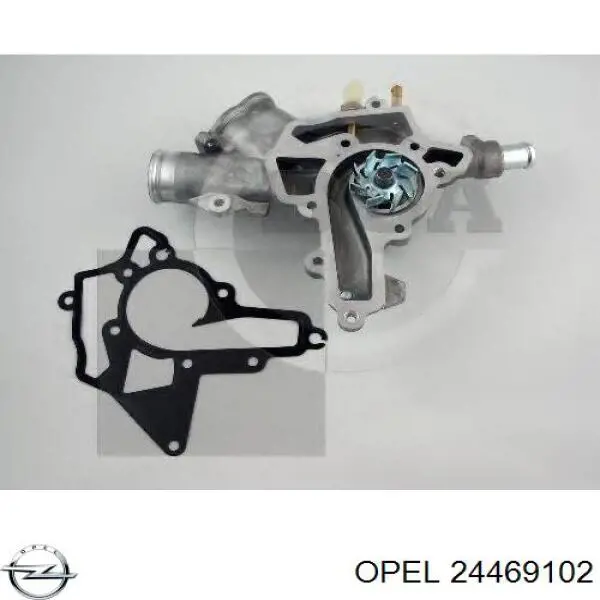 Bomba de água (bomba) de esfriamento Opel 24469102 preço, a partir de 55,91 USD