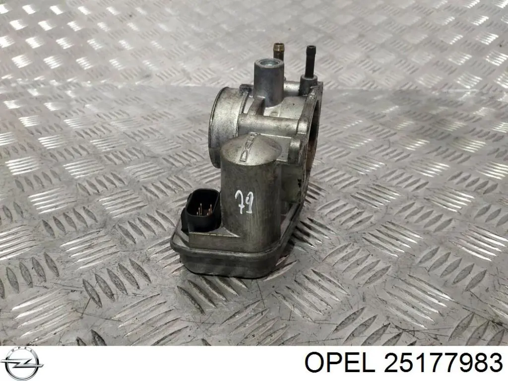 Compre 25177983 Opel Válvula de borboleta montada