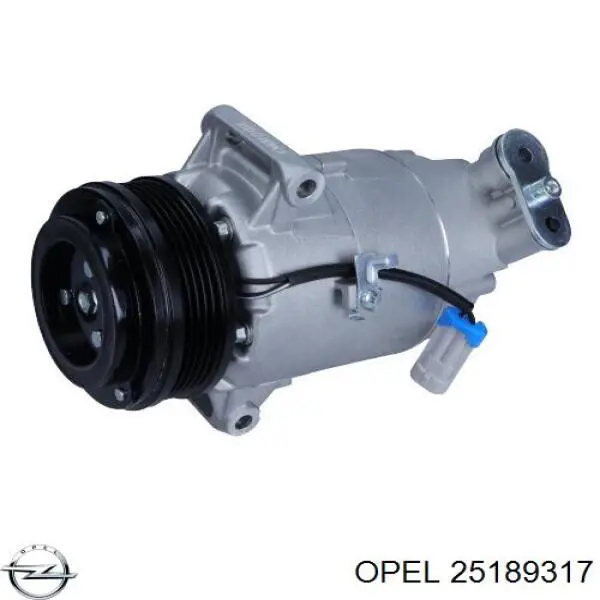 Compressor de aparelho de ar condicionado Opel 25189317 preço, a partir de 146,67 USD