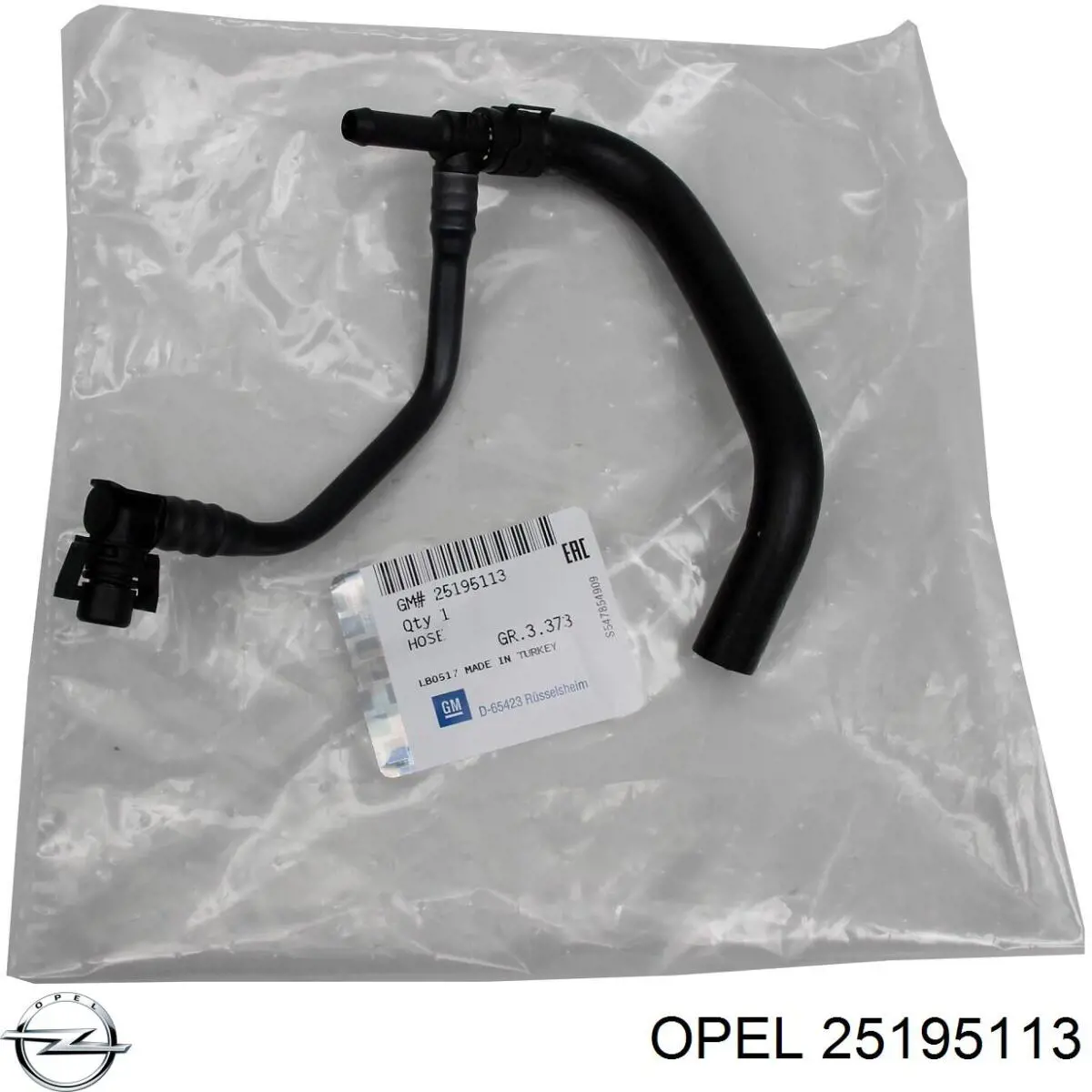 Mangueira (cano derivado) de esfriamento por líquido de turbina, linha de combustível de retorno Opel 25195113 preço, a partir de 20,66 USD