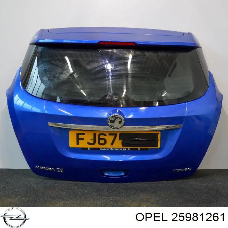 Porta traseira (3ª/5ª porta-malas (tampa de alcapão) Opel 42372136 preço, a partir de 698,72 USD