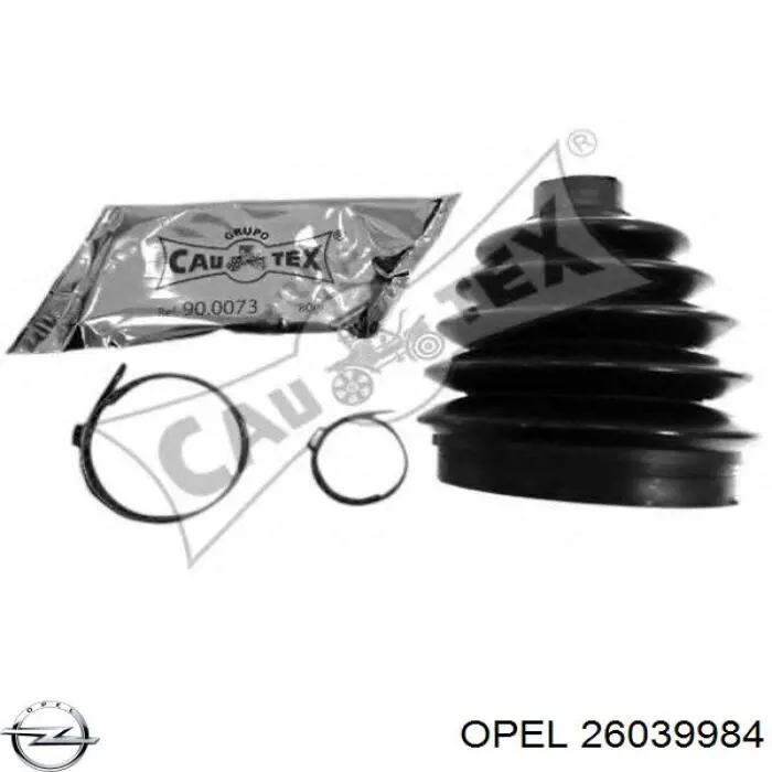 Compre 26039984 Opel Bota de proteção externa de junta homocinética do semieixo dianteiro