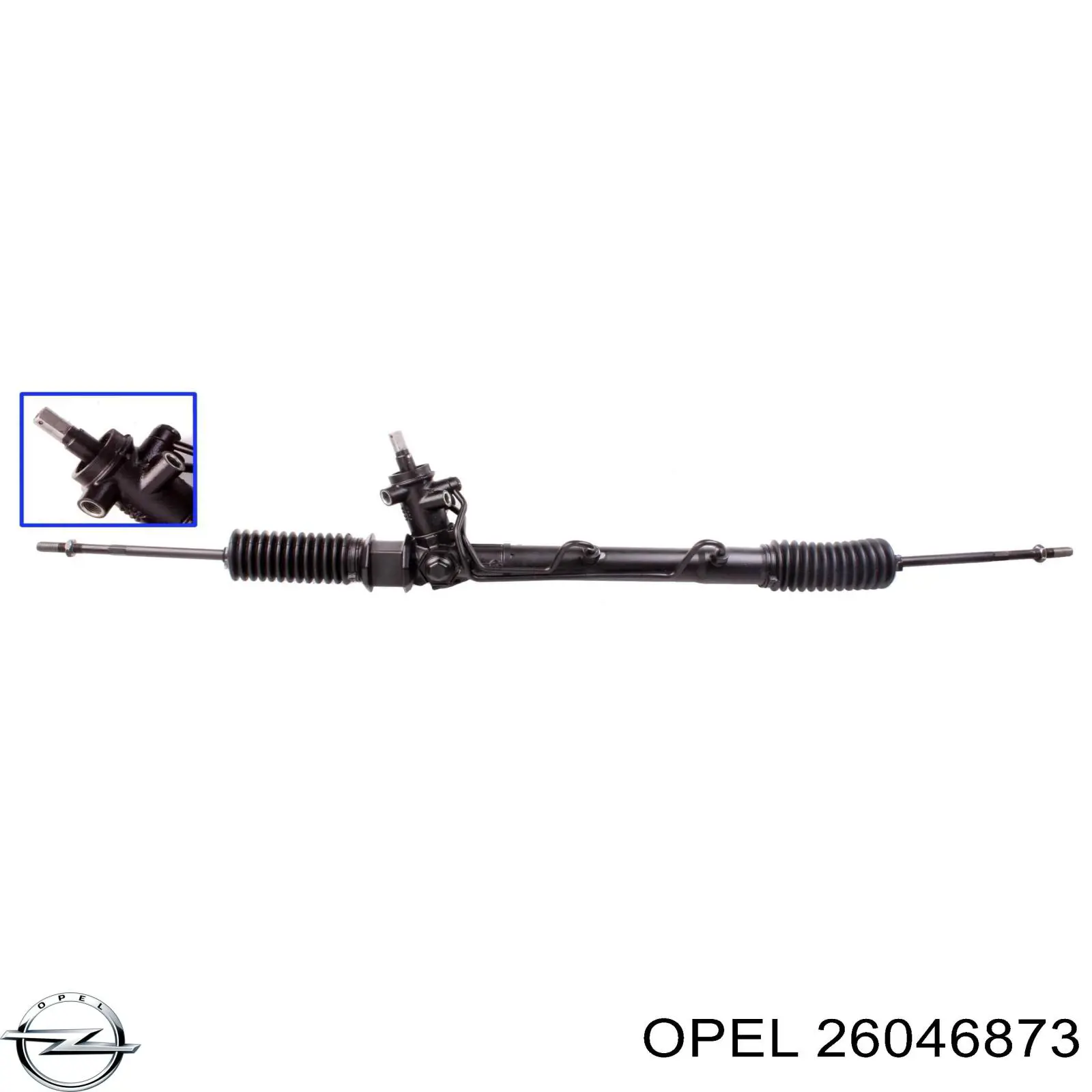 26046873 Opel Cremalheira da direção