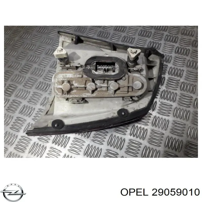 Circuito de contato da luz traseira Opel 29059010