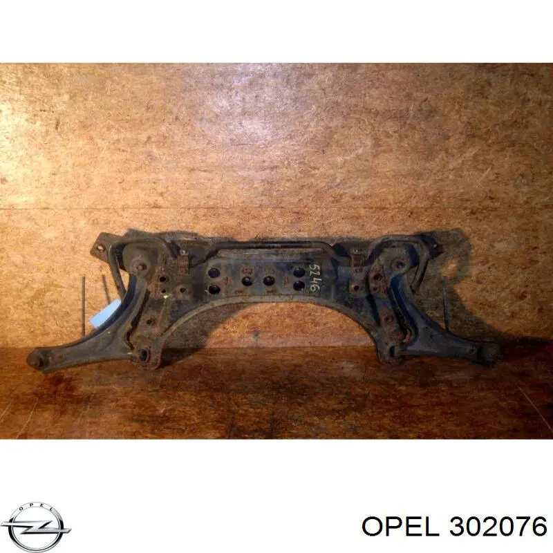 302076 Opel Viga de suspensão dianteira (plataforma veicular)