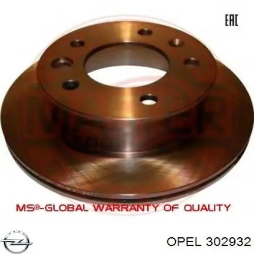 Compre 302932 Opel Parafuso de fixação de viga dianteira (de plataforma veicular)