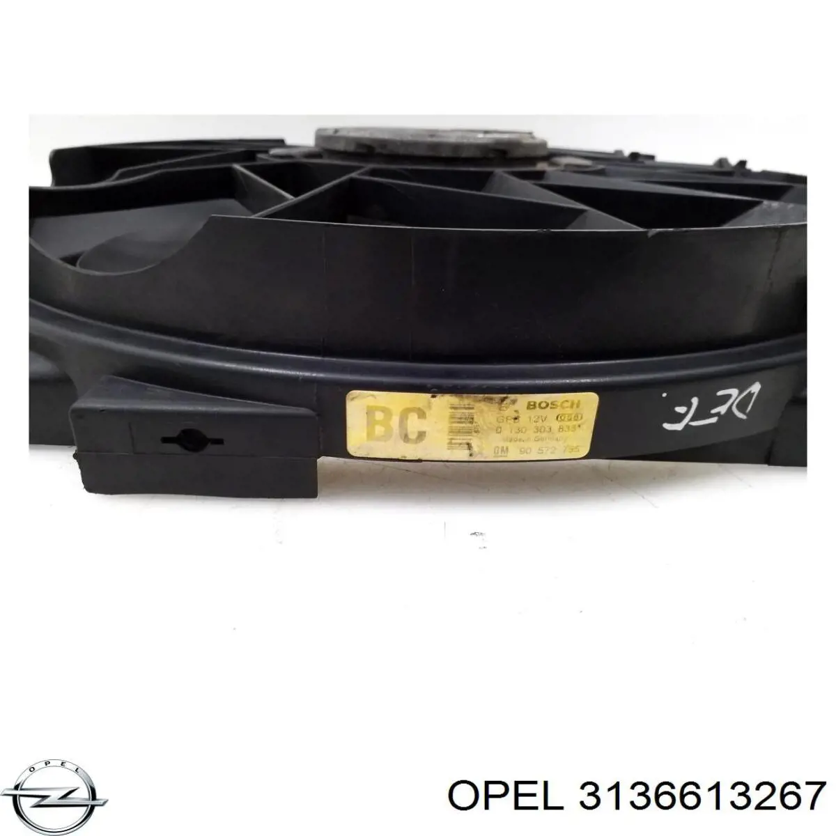 Difusor do radiador de esfriamento, montado com motor e roda de aletas Opel 3136613267 preço, a partir de 79,50 USD