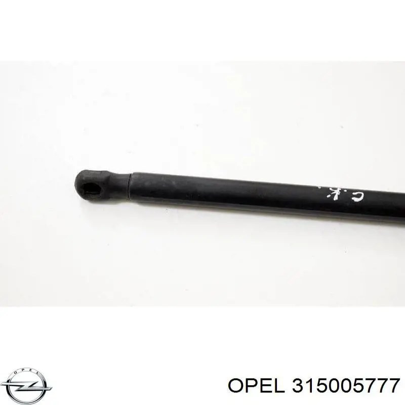 315005777 Opel Amortecedor de tampa de porta-malas (de 3ª/5ª porta traseira)