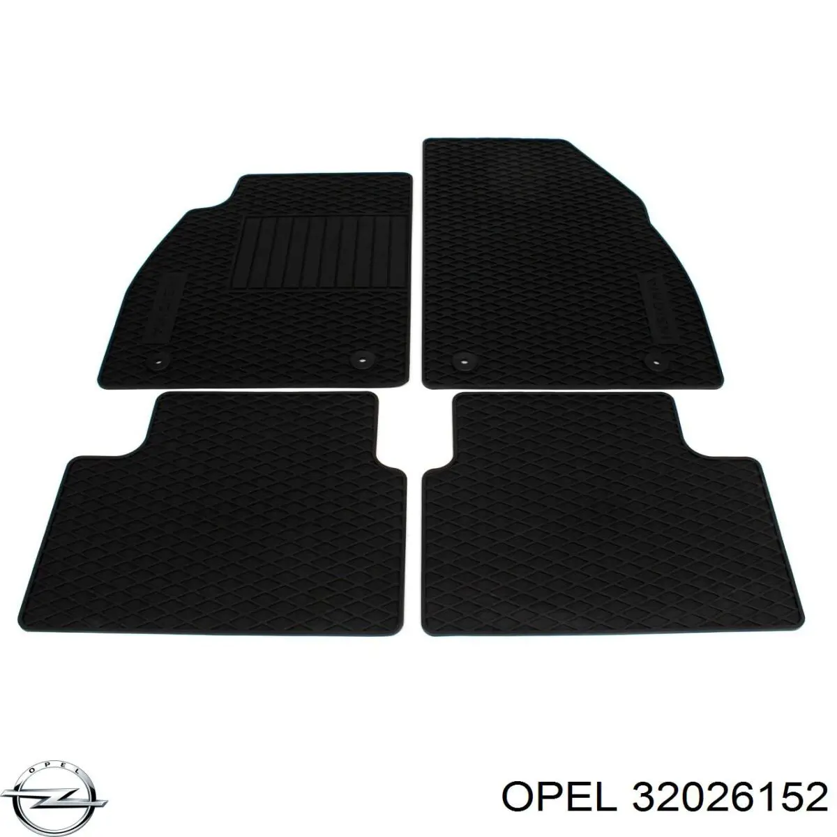 Tapetes dianteiros + traseiros, kit Opel 32026152 preço, a partir de 100,07 USD