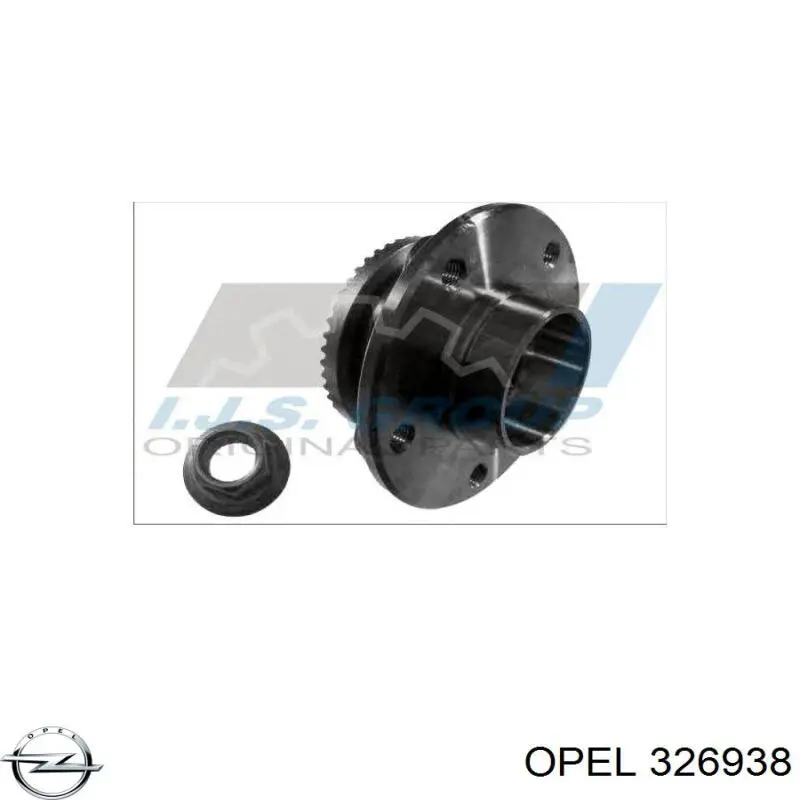 Porca de cubo dianteiro Opel 326938 preço, a partir de 12,42 USD