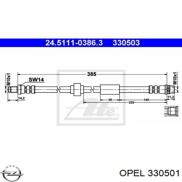 Compre 330501 Opel 