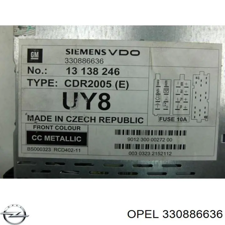 330886636 Opel 