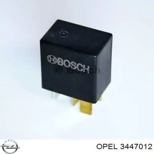 3447012 Opel Relê de aparelho de ar condicionado