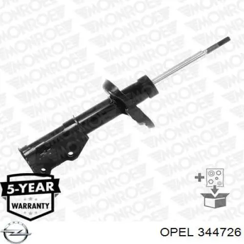 Compre 13347485 Opel Amortecedor dianteiro esquerdo