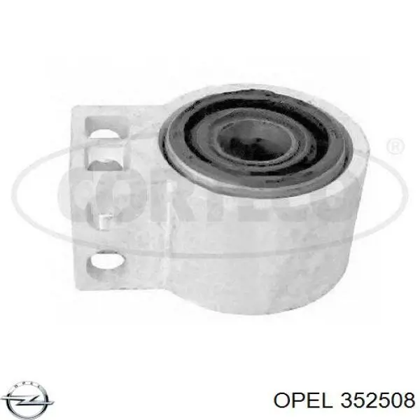 352508 Opel Bloco silencioso dianteiro do braço oscilante inferior