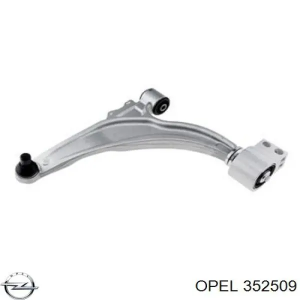 Braço oscilante inferior esquerdo de suspensão dianteira Opel 352509 preço, a partir de 97,13 USD