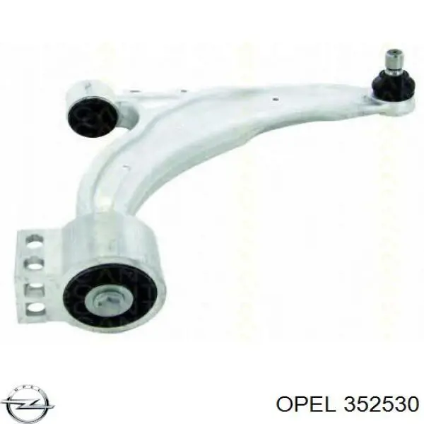 Compre 352530 Opel Braço oscilante inferior esquerdo de suspensão dianteira