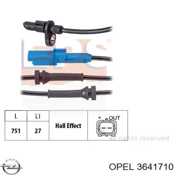 Sensor ABS traseiro Delphi SS20748 preço, a partir de 27,91 USD