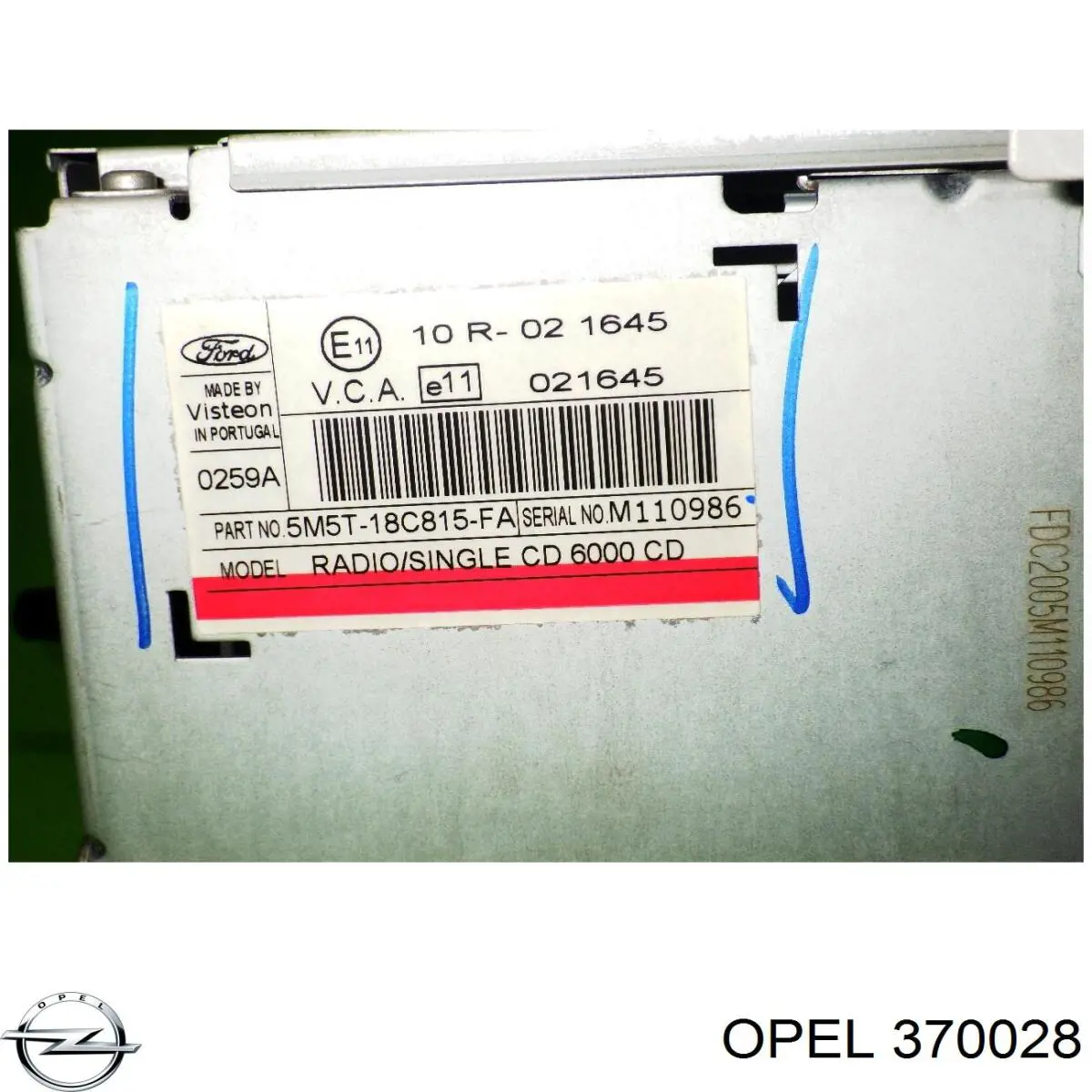  Opel 370028 preço, a partir de 2,33 USD