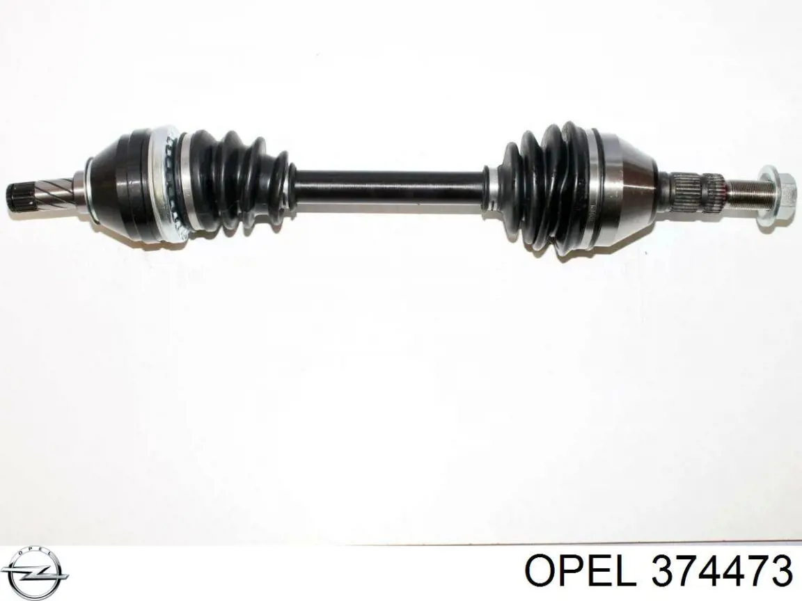 374473 Opel Semieixo (acionador) dianteiro esquerdo