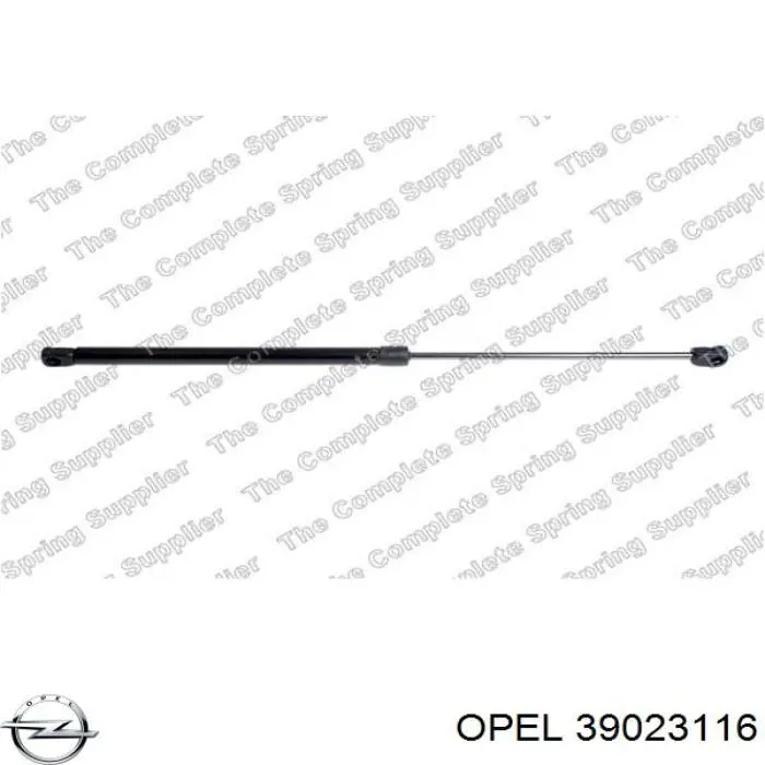 Compre 39023116 Opel Amortecedor de tampa de porta-malas (de 3ª/5ª porta traseira)