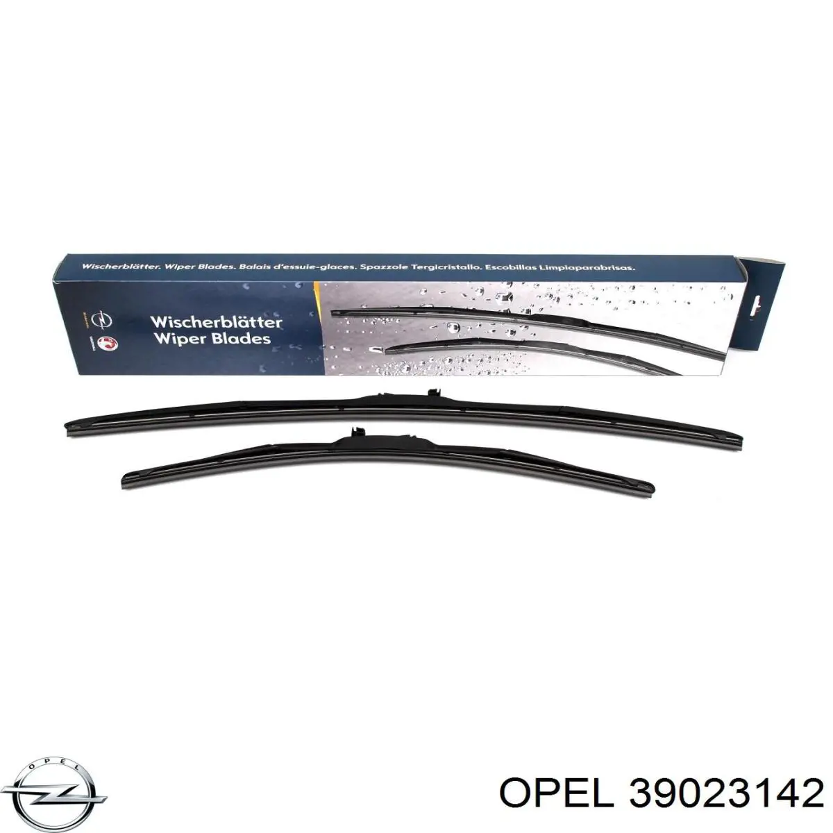Limpa-pára-brisas do pára-brisas, kit de 2 un. Opel 39023142 preço, a partir de 26,77 USD