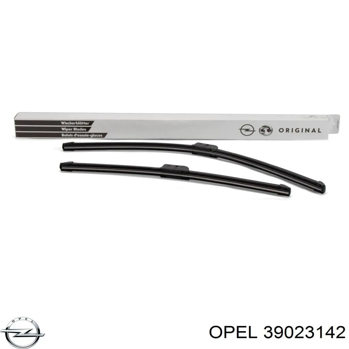 Compre 39023142 Opel Limpa-pára-brisas do pára-brisas, kit de 2 un.