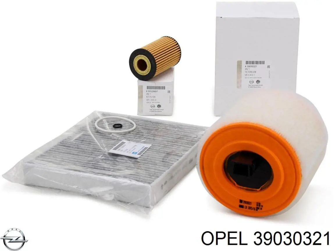Compre 39030321 Opel Filtro de ar