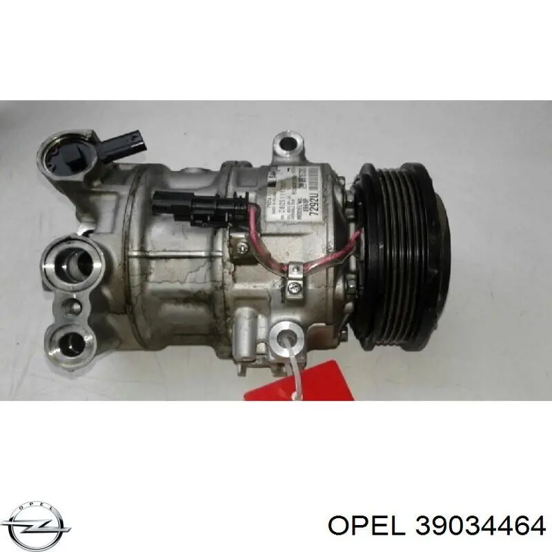 Compressor de aparelho de ar condicionado 13367373 General Motors