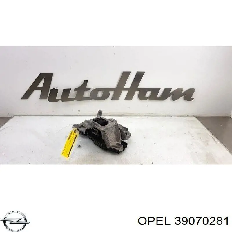 Coxim (suporte) esquerdo de motor Opel 39070281 preço, a partir de 103,51 USD