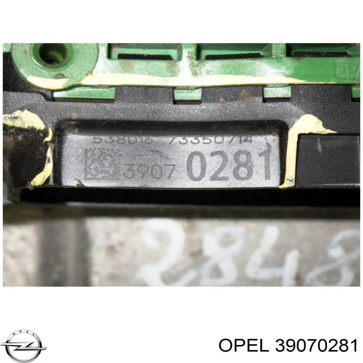 39070281 Opel Coxim (suporte) esquerdo de motor