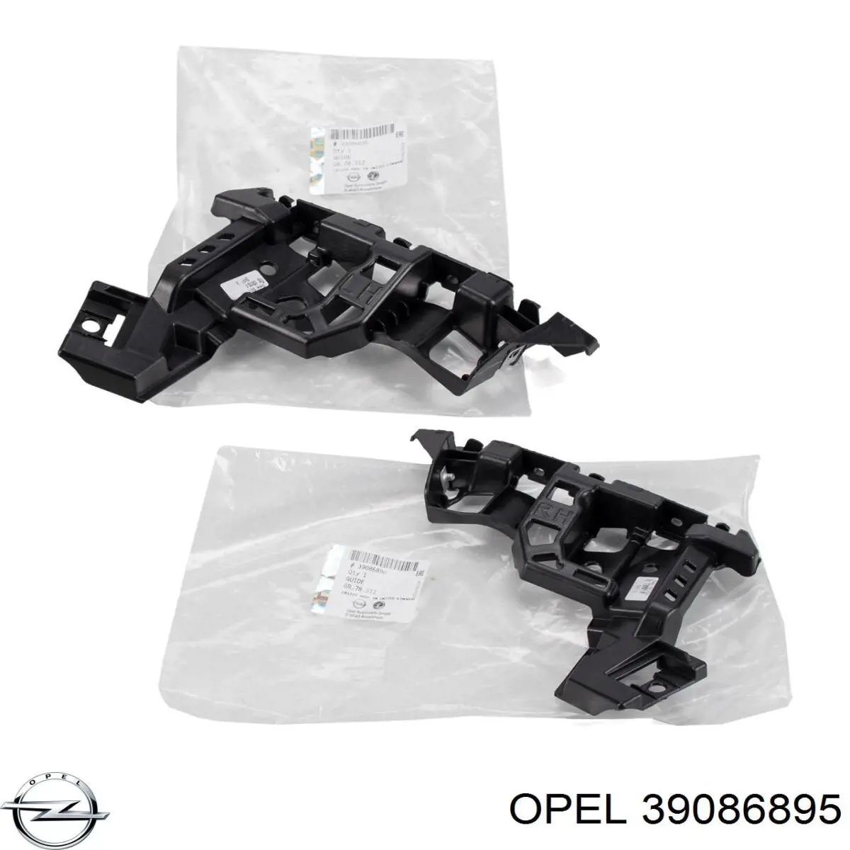 Guia do pára-choque dianteiro esquerdo Opel 39086895 preço, a partir de 21,74 USD