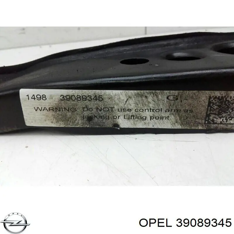 Braço oscilante inferior direito de suspensão dianteira Opel 39089345 preço, a partir de 86,47 USD