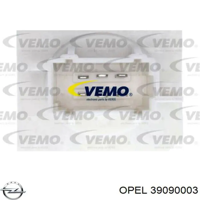 39090003 Peugeot/Citroen Resistor (resistência) de ventilador de forno (de aquecedor de salão)