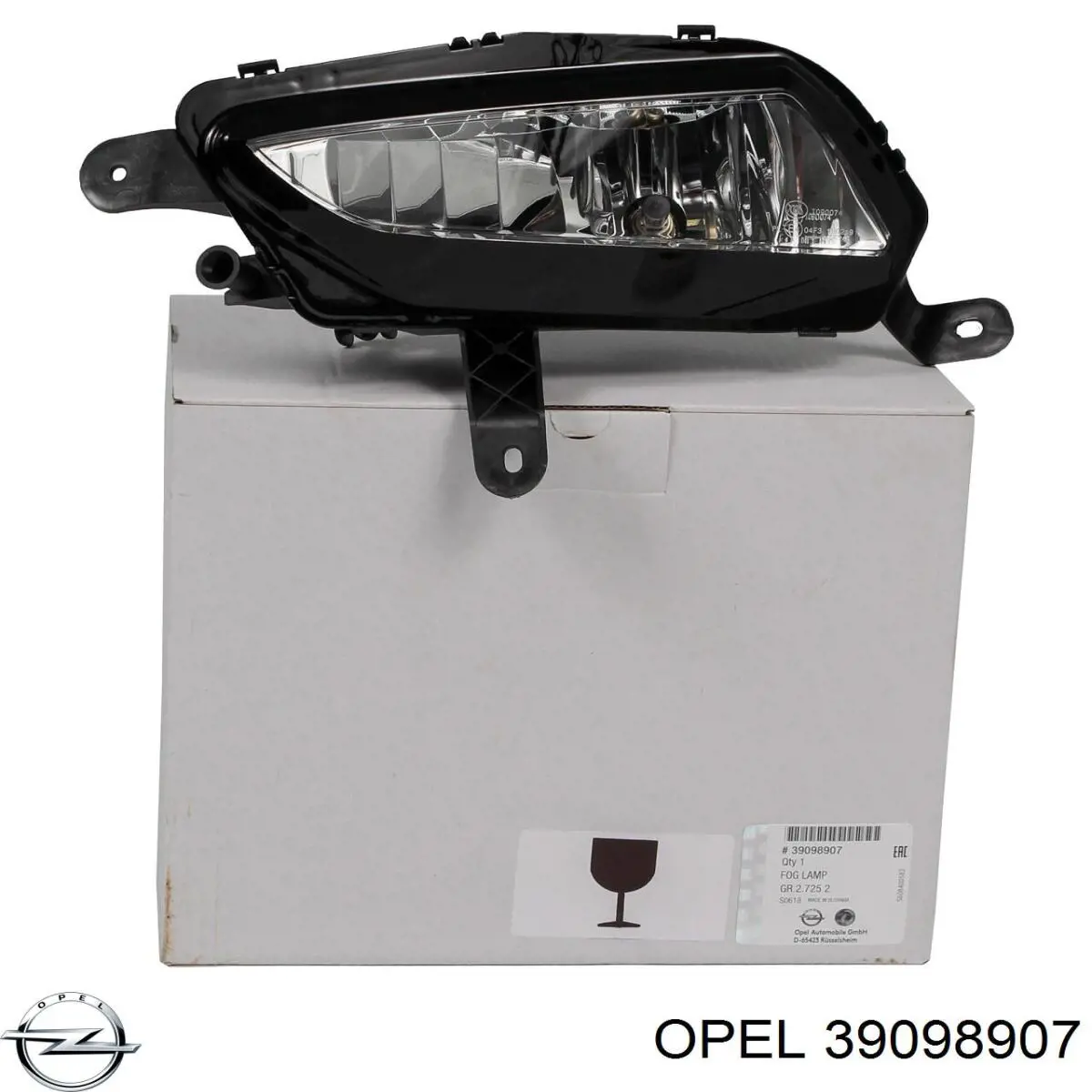39098907 Opel Luzes de nevoeiro esquerdas