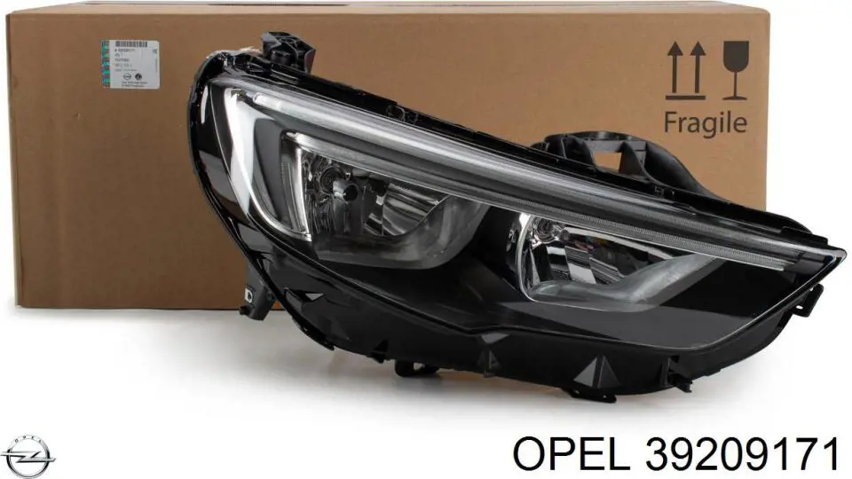 39209171 Opel Luz direita