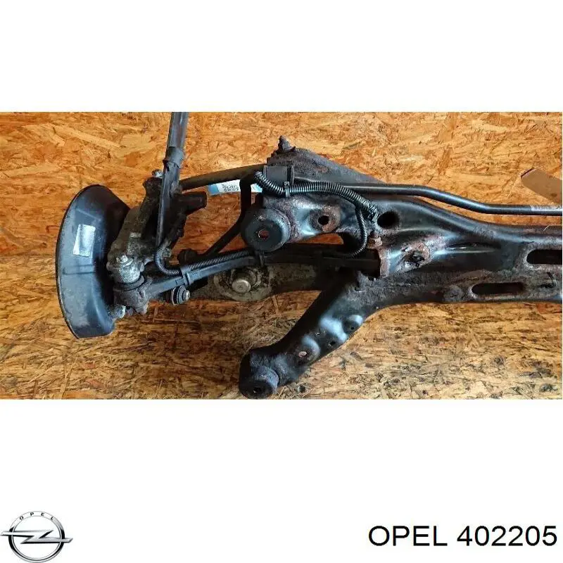 Viga de suspensão traseira (plataforma veicular) Opel 402205 preço, a partir de 228,54 USD