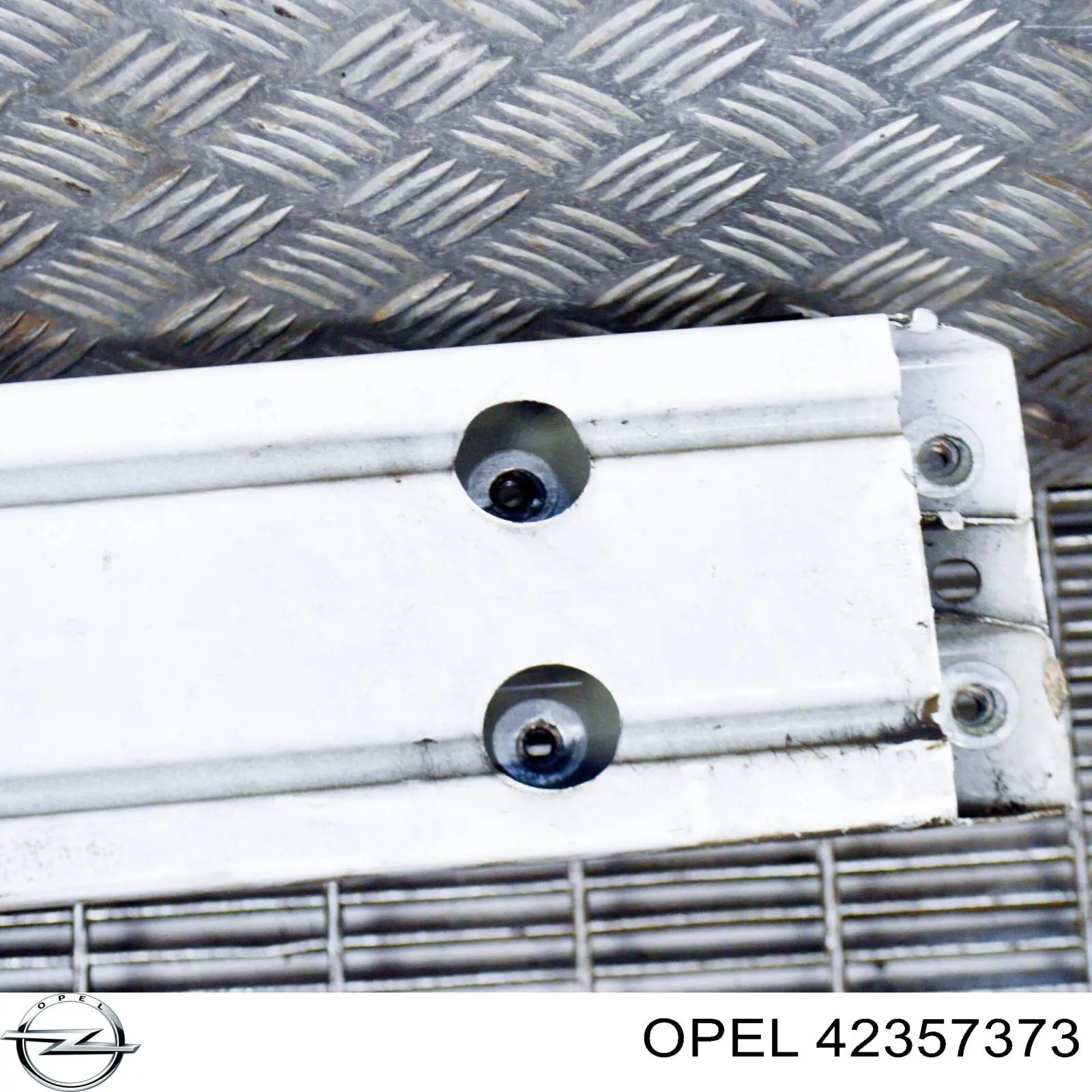 Compre 42357373 Opel Consola do pára-choque dianteiro esquerdo